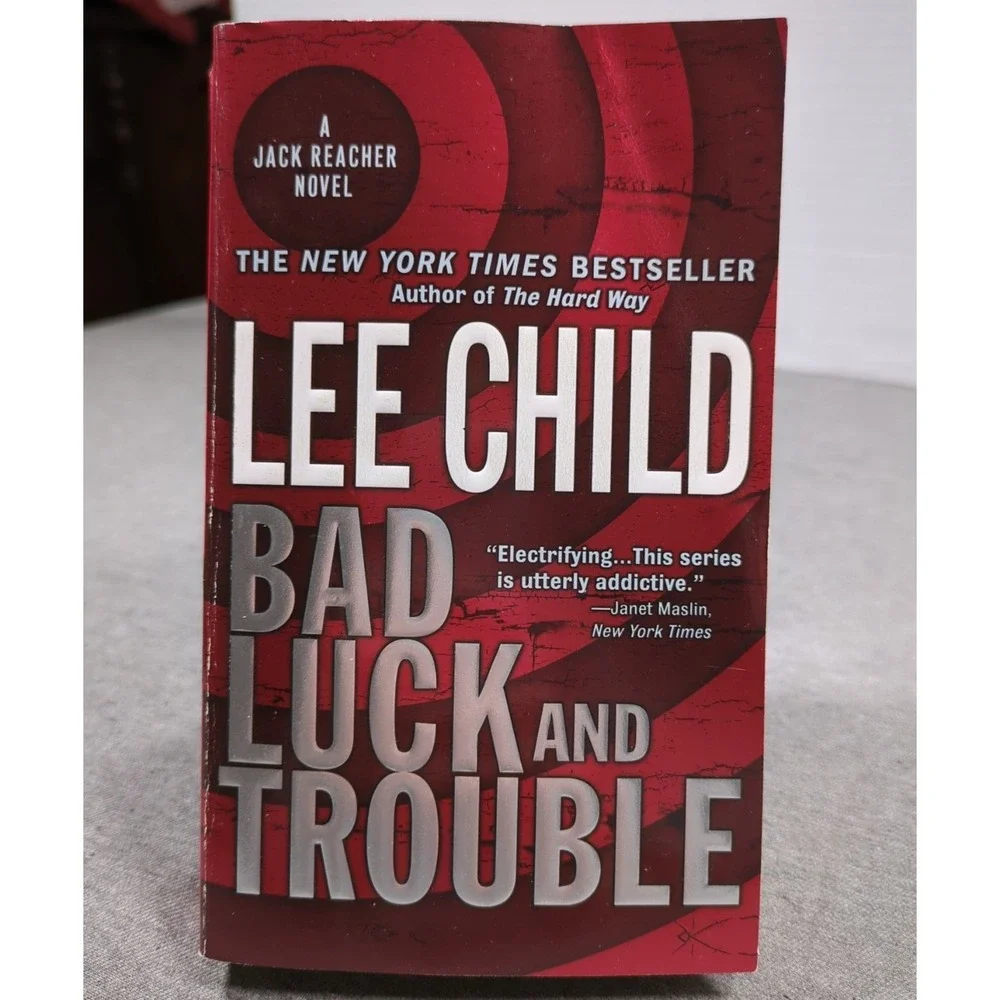 Early Dell PBs Lee‎ Child Bad Luck, Nothing To Lose, Gone Tomorrow. Jack Reacher